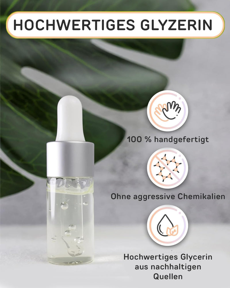 Prime Crafting Seifenbasis Transparent, Glycerinseife SLS/SLES-freie, rohseife zum seifengiessen tra