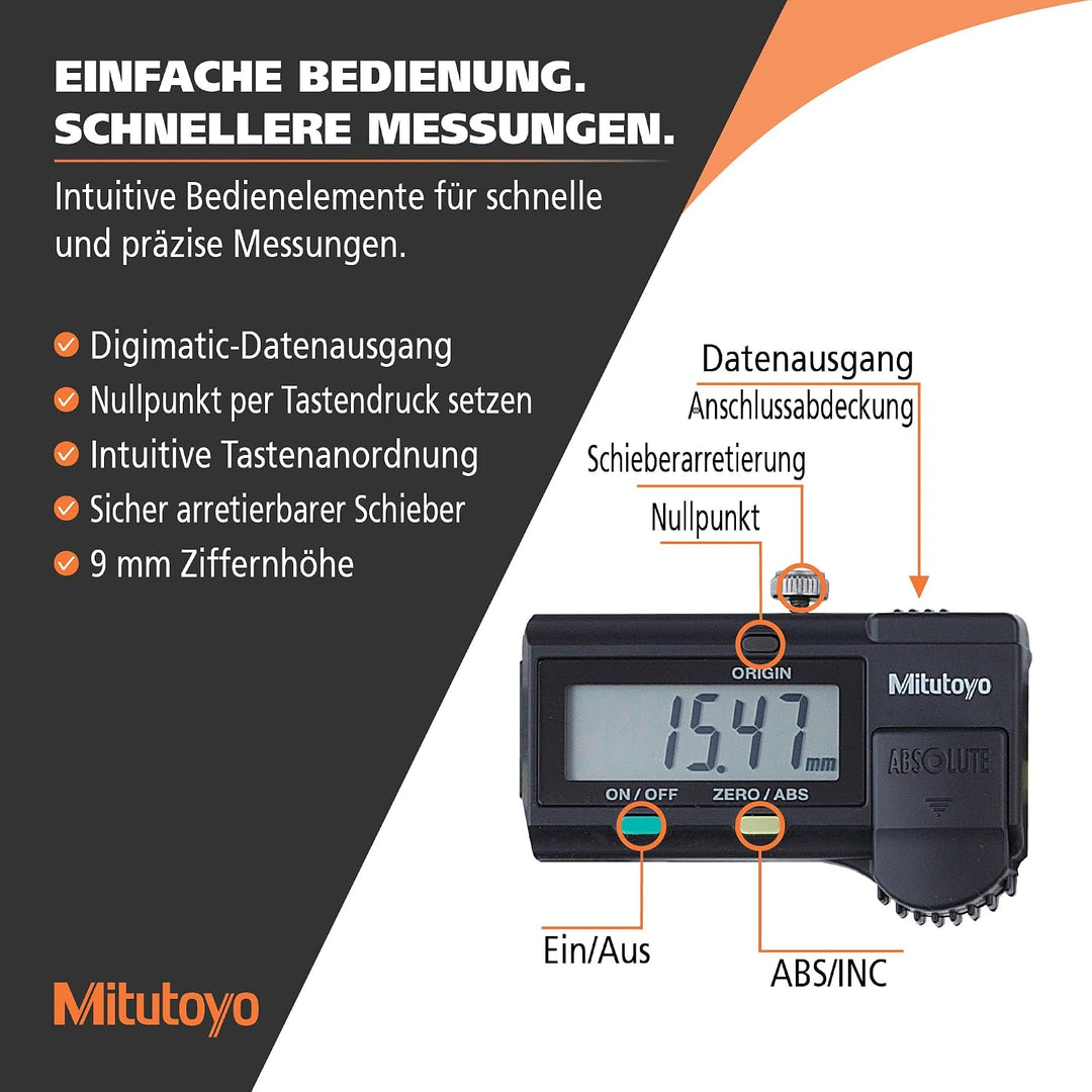 Mitutoyo 500-158-30 Digimatic Messschieber