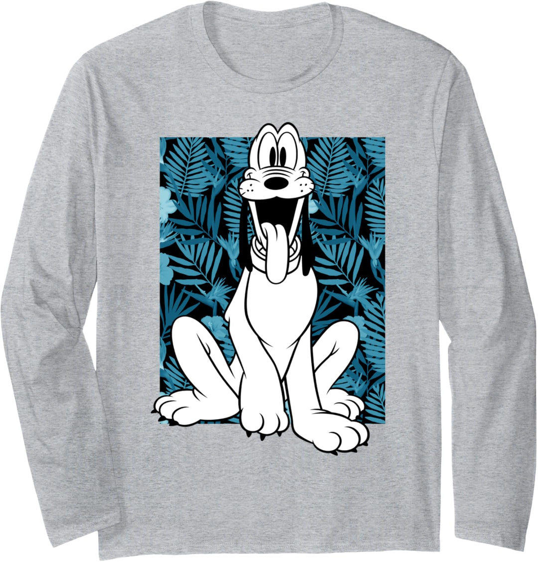 Disney Micky und seine Freunde Pluto Tropical Langarmshirt