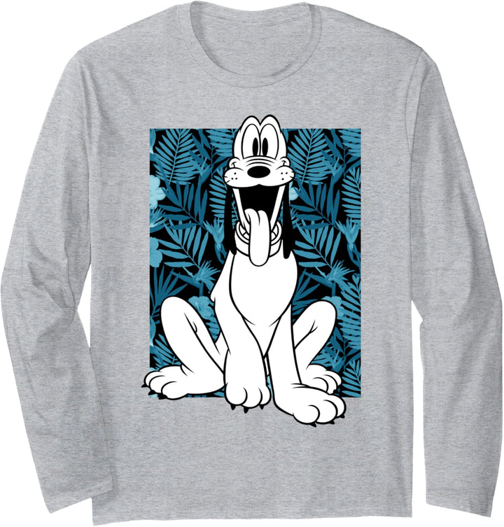 Disney Micky und seine Freunde Pluto Tropical Langarmshirt