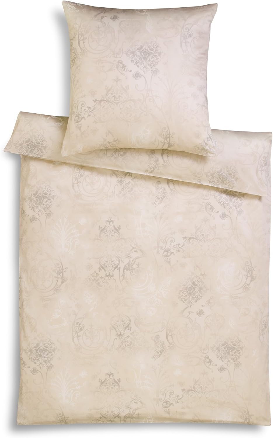 Estella | Bettwäsche Gregorio | Mako-Interlock-Jersey | 155x200 + 80x80 | sand | hautsympathisch und