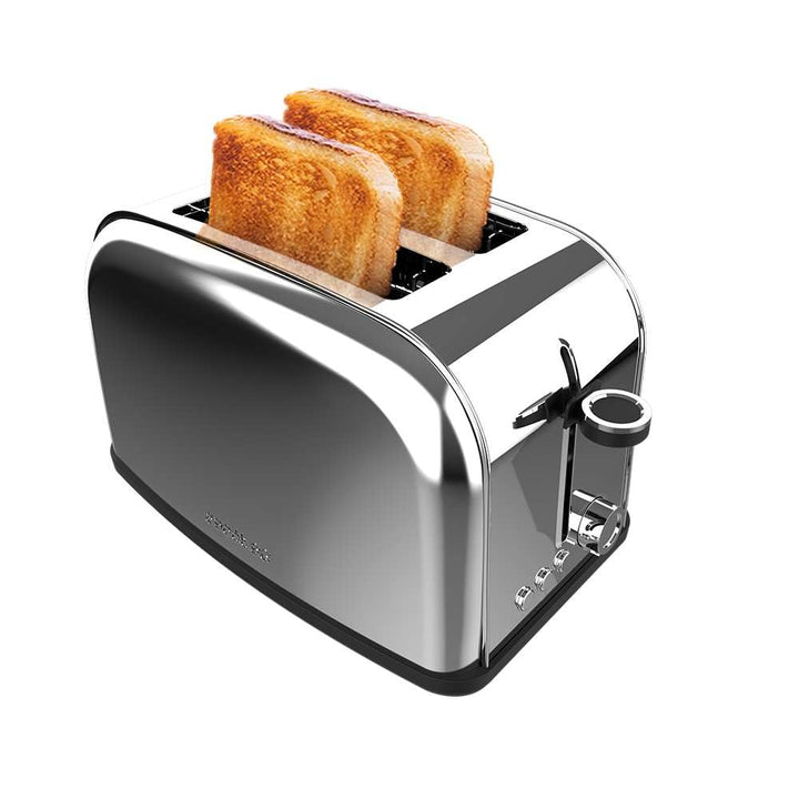 Cecotec Vertikaler Toaster 2 Kurzschlitze Toastin' time 850 Inox Lite, 850 W, 2 Scheiben Brot, 3,8 c