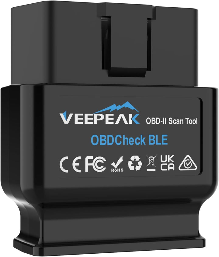 Veepeak OBDCheck BLE Bluetooth 4.0 OBD II Diagnosegerät Auto Diagnose Codeleser Scanner kompatibel m