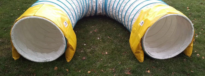Agility Tunnel Stützsandsäcke (2er Pack) Standard - org (Gelb 2X)