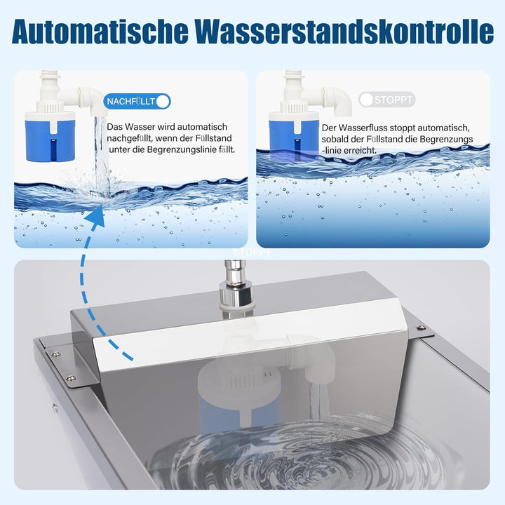 Automatische Tierwassertruge,13 Liter Automatische Pferdewassertruge Mit Float Ball,GrossKapazitäTsa