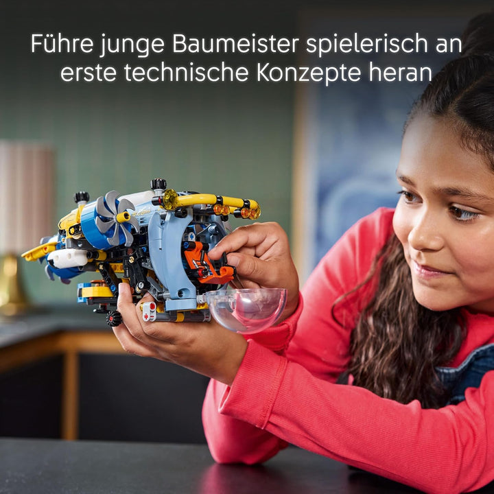 LEGO Technic Tiefseeforscher U-Boot Spielzeug, Bauspielzeug für Kinder, Jungen und Mädchen ab 9 Jahr