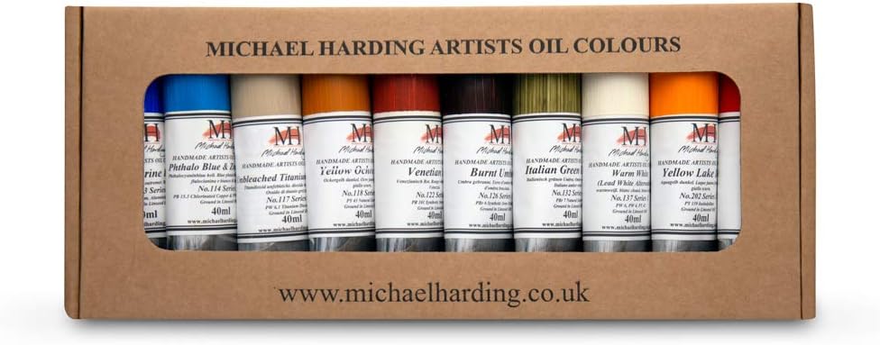 Michael Harding : Oil Paint : Desert Set : 10x40ml