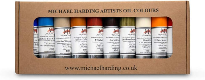 Michael Harding : Oil Paint : Desert Set : 10x40ml