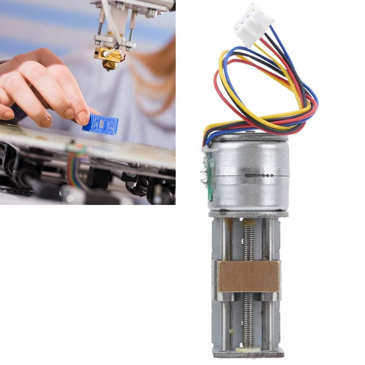 Schrittmotor mit Mini-Linear-Leitspindelmutter-Schieber, 20 mm bewegliche Schubmotoren Gleitführungs
