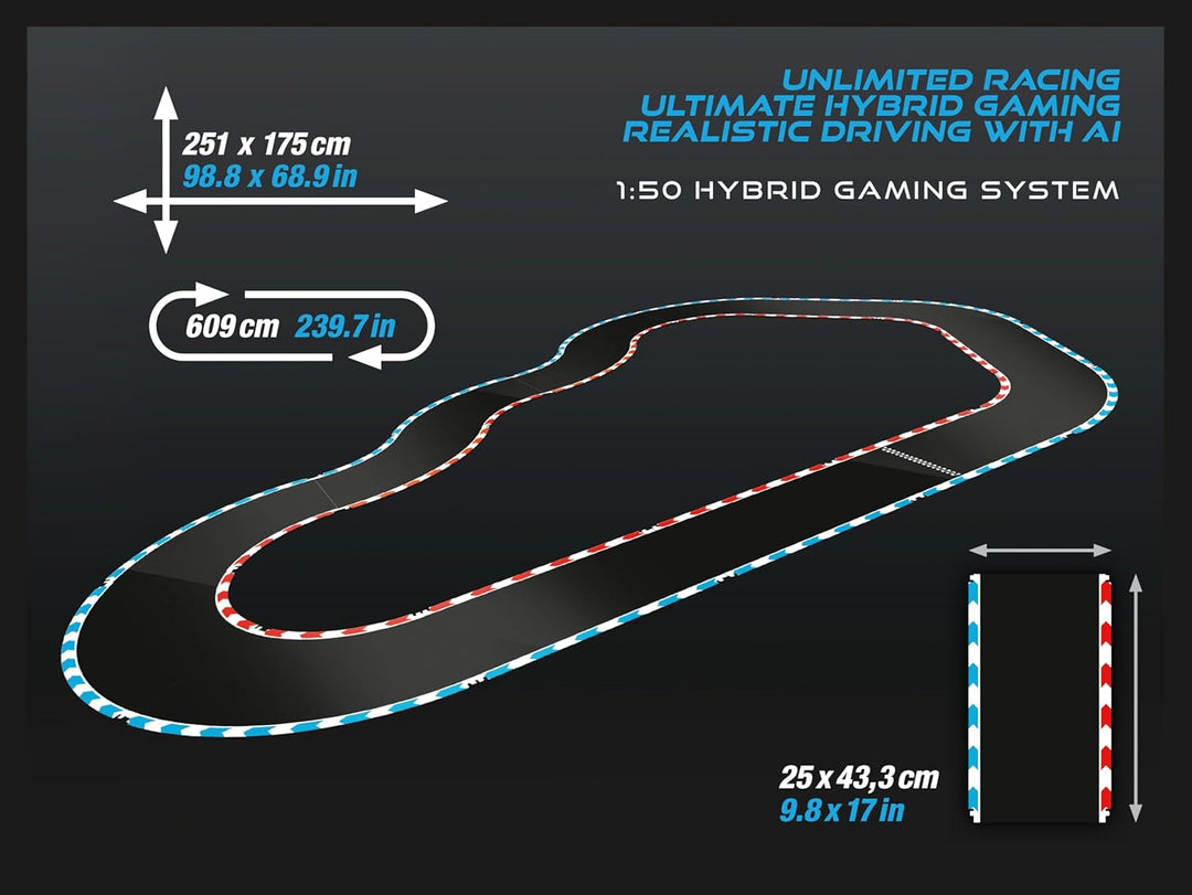 Carrera HYBRID Speedway to Hell I Rennspass der neuen Generation - Legendäre Rennboliden Porsche 911