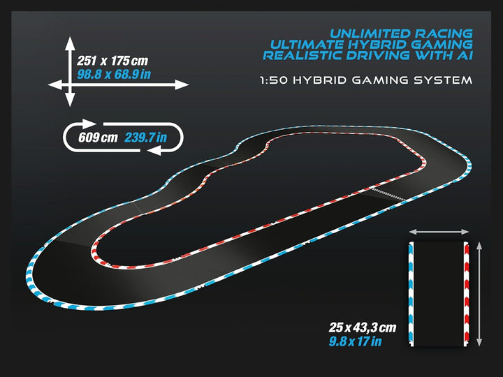 Carrera HYBRID Speedway to Hell I Rennspass der neuen Generation - Legendäre Rennboliden Porsche 911
