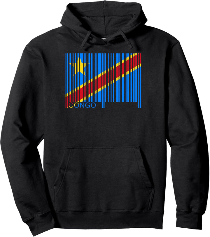 Nationalflagge Kongo Souvenir Geschenk für Männer Frauen Pullover Hoodie