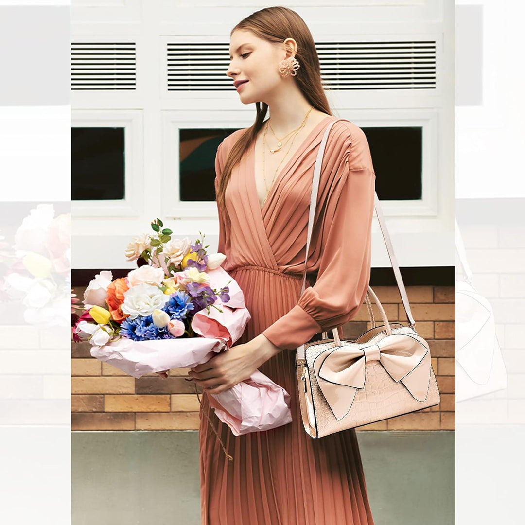NICOLE &amp; DORIS Handtaschen Damen Kleine Henkeltasche Frau Mode Tasche Designer Umhängetasche Mädchen