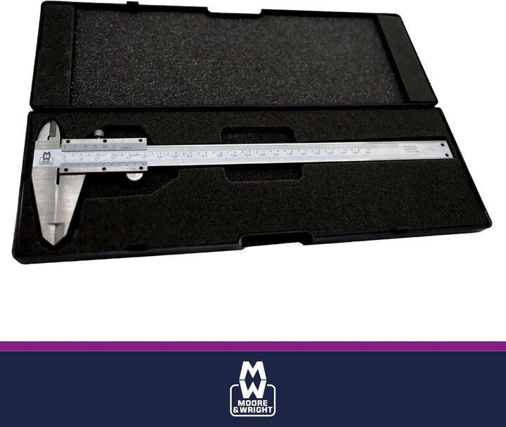 Moore & Wright MW100-20BI Werkstattmessschieber, 200 mm 200mm (8in), 200mm (8in)