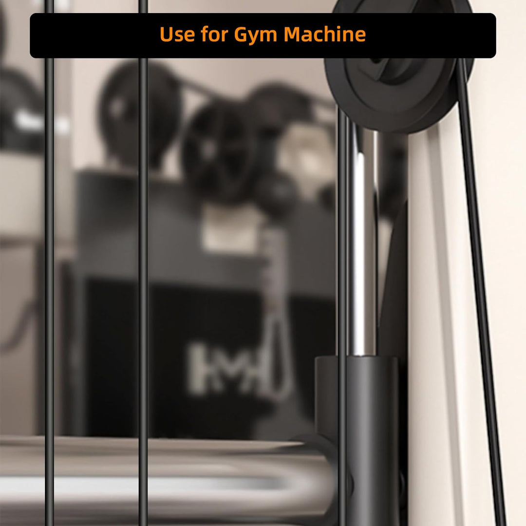 LFJ 10m/20m/30m Kabelzug Seil Latzug Ersatz Stahlseil Fitnessgeräte Verstellbar Gym Kabel Draht Umma