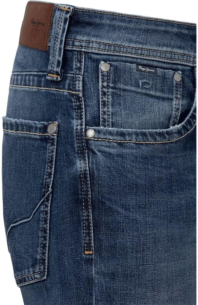 Pepe Jeans Herren Cash Jeans 28W / 36L Blue (Denim-z23), 28W / 36L Blue (Denim-z23)
