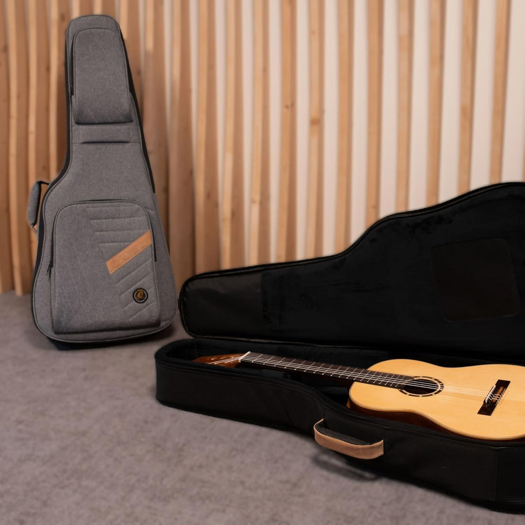 Ortega OGBDN-DLX-BK Deluxe Gigbag Westerngitarre Schwarz