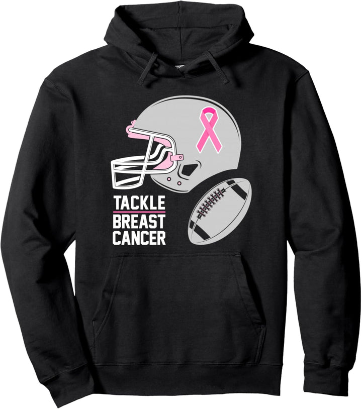 Tackle Brustkrebs-Trikot für Brustkrebs-Bewusstsein Pullover Hoodie