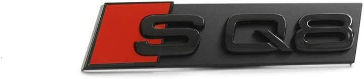 Audi 4M8071805 Schriftzug SQ8 Clip schwarz/rot Tuning Exclusive Kühlergrill Black Edition Emblem