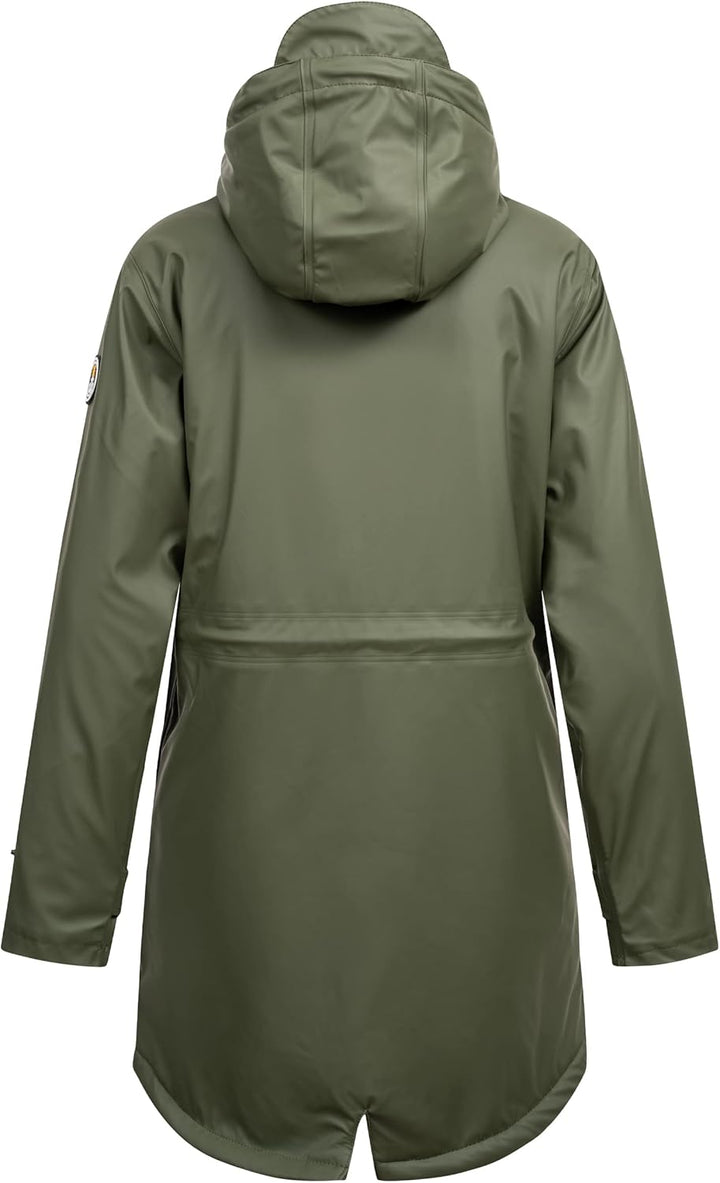 Ankerglut Damen Friesennerz Halifax New Women Regenjacke 50 olive, 50 olive