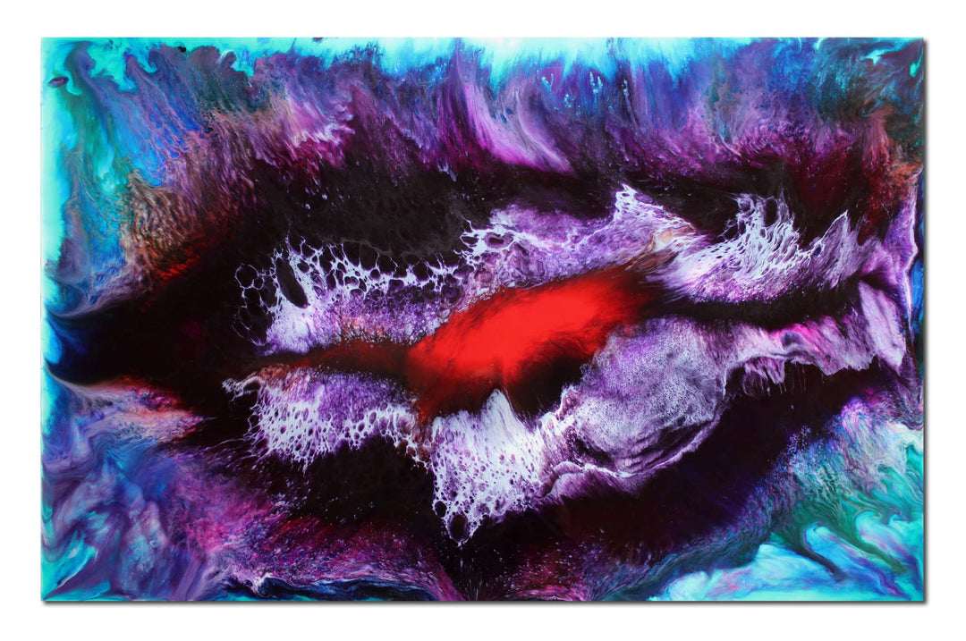 Gemälde Abstrakte Malerei Original - moderne hochglanz Wandbilder XXL - Resin Art Kunst Bild Harz Un