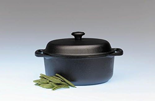SKEPPSHULT Bräter Gusseisen Schwarz 4L