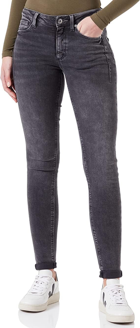 s.Oliver Damen Jeans-Hose, Skinny Fit 32W / 32L Grau, 32W / 32L Grau