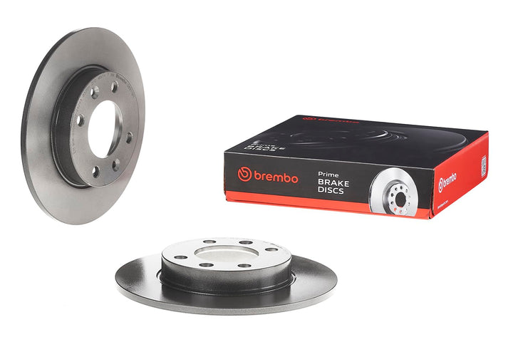 Brembo 08.9719.11 Hintere Bremsscheibe mit UV Lackierung, Anzahl 2