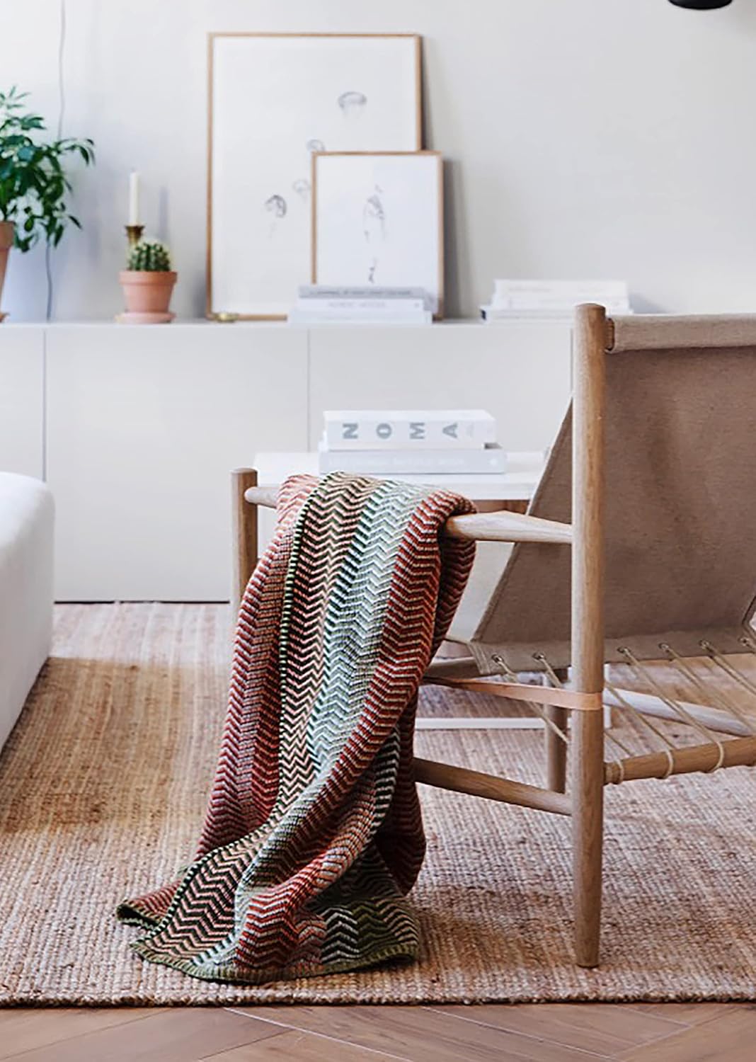 RØROS TWEED - Fri - Wolldecke aus norwegischer Lammwolle - Design von Anderssen & Voll - Deckenmasse