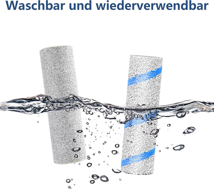 Rollentuch für Ecovacs Deebot X8, T80 Omni,X11 Omni Cyclone Saugroboter | X9 Pro Omni Zubehör, 2 Stü