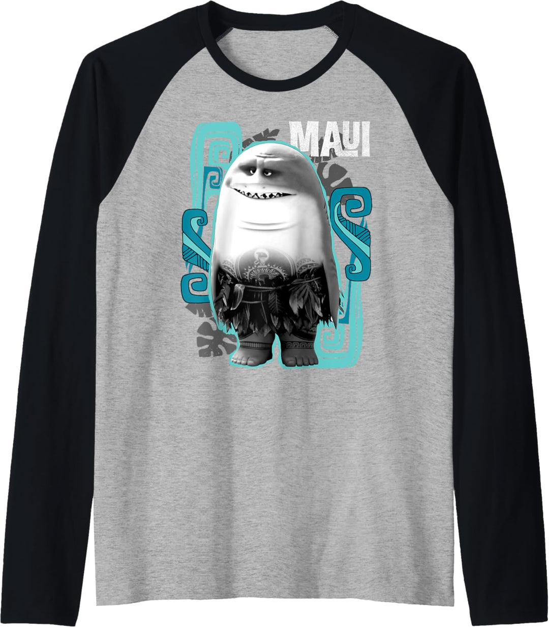 Disney Moana Maui Half Shark Raglan