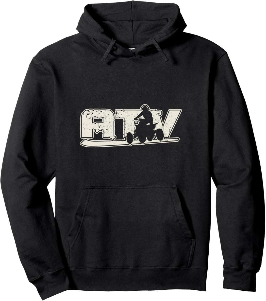 ATV Quadfahrer Extremsport Quad Fahren Sport Hobby Geschenk Pullover Hoodie