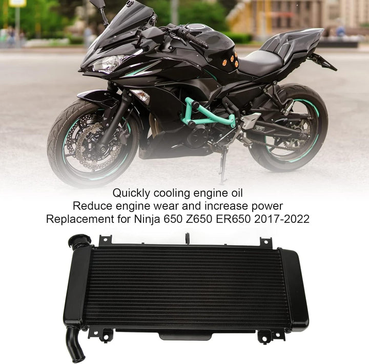 Leapiture Motorrad Kühler Kühler Montage Motorrad Kühlwassertank Aluminium Motorrad Kühlung Wasserta