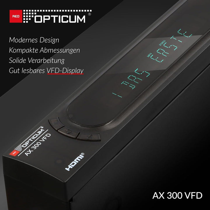 Megasat HD 390 HD SAT Receiver (HDTV, DVB-S2, HDMI, 1080p, SCART, USB Mediaplayer, Full HD, Astra vo
