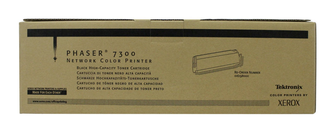 Xerox 16198000 Phaser 7300 Tonerkartusche hohe Kapazität 15.000 Seiten, schwarz
