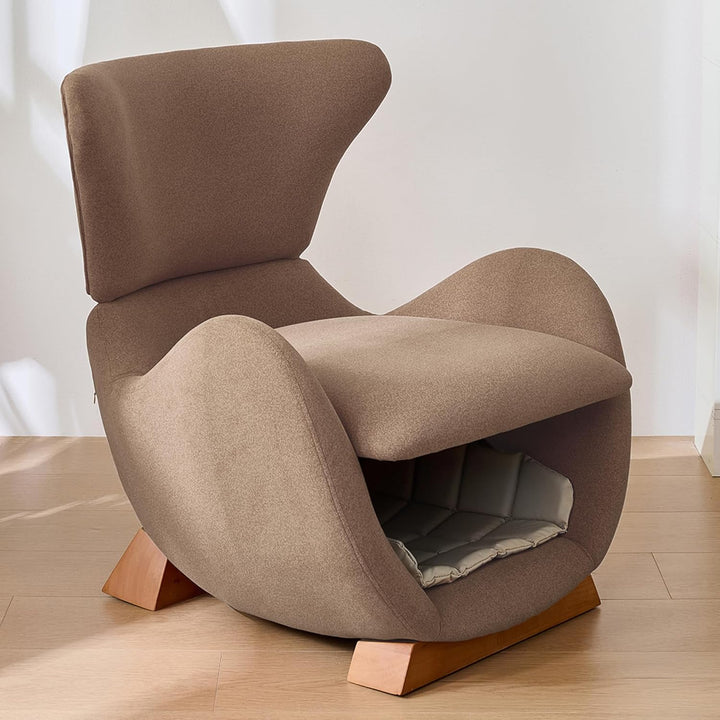 Generisch Designer Loungesessel im Walhai-Look | Haustierfreundlicher Fernsehsessel mit integriertem