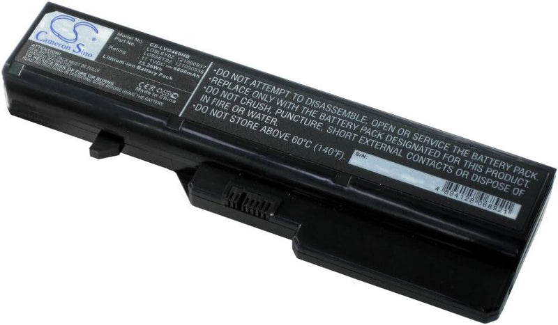 Trade-Shop Premium AKKU 6600mAh für IBM Lenovo IdeaPad G780 B475 G56 K47G B470 B475 B570 G460 V570 G