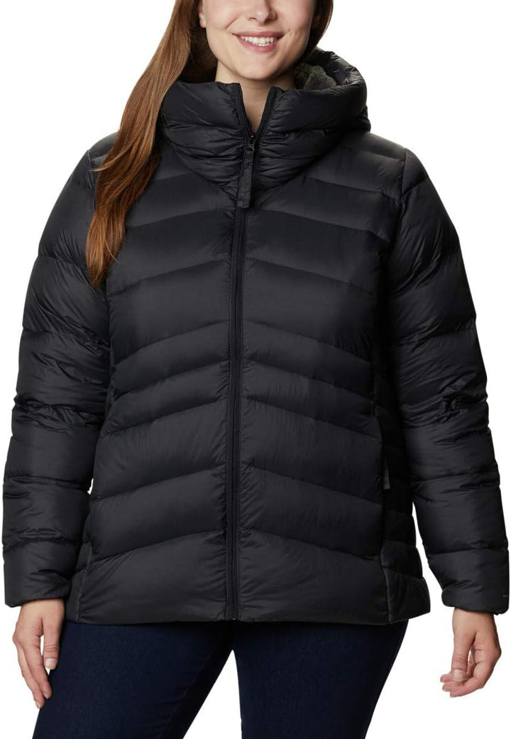 Columbia Autumn Park Down Daunen-Kapuzenjacke für Damen XS Schwarz, XS Schwarz
