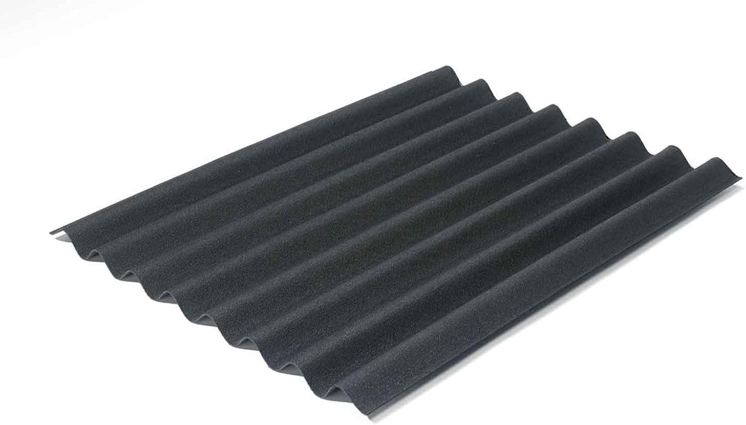 Onduline Easyline Bitumenwellplatte, 1000mmx760mm Schwarz