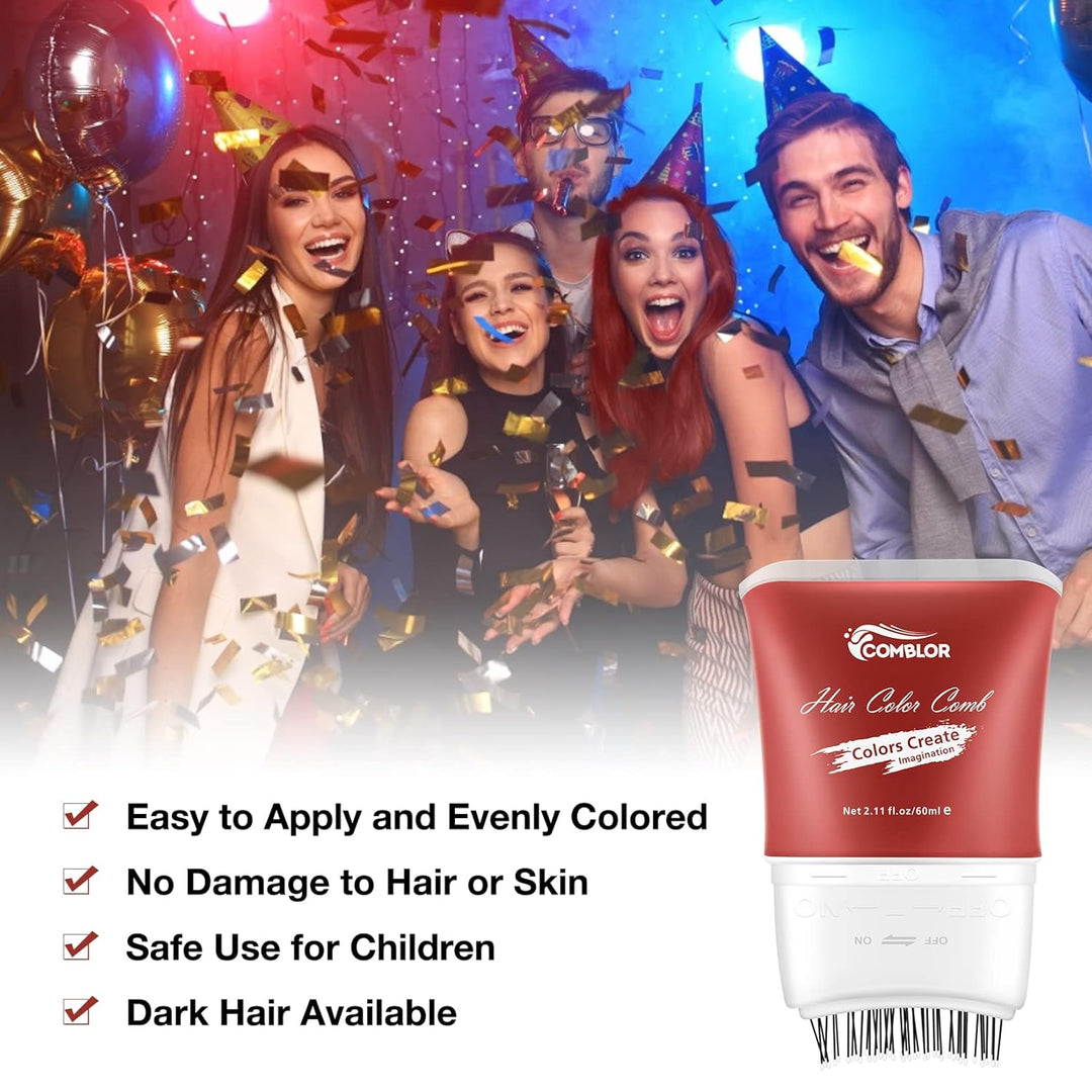 Haarfarbe Wachs, Magic Master Keratin Temporäre Frisur Creme Instant farbiger Ton für Männer und Fra