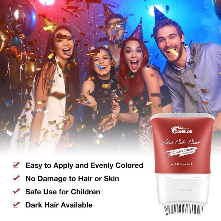 Haarfarbe Wachs, Magic Master Keratin Temporäre Frisur Creme Instant farbiger Ton für Männer und Fra