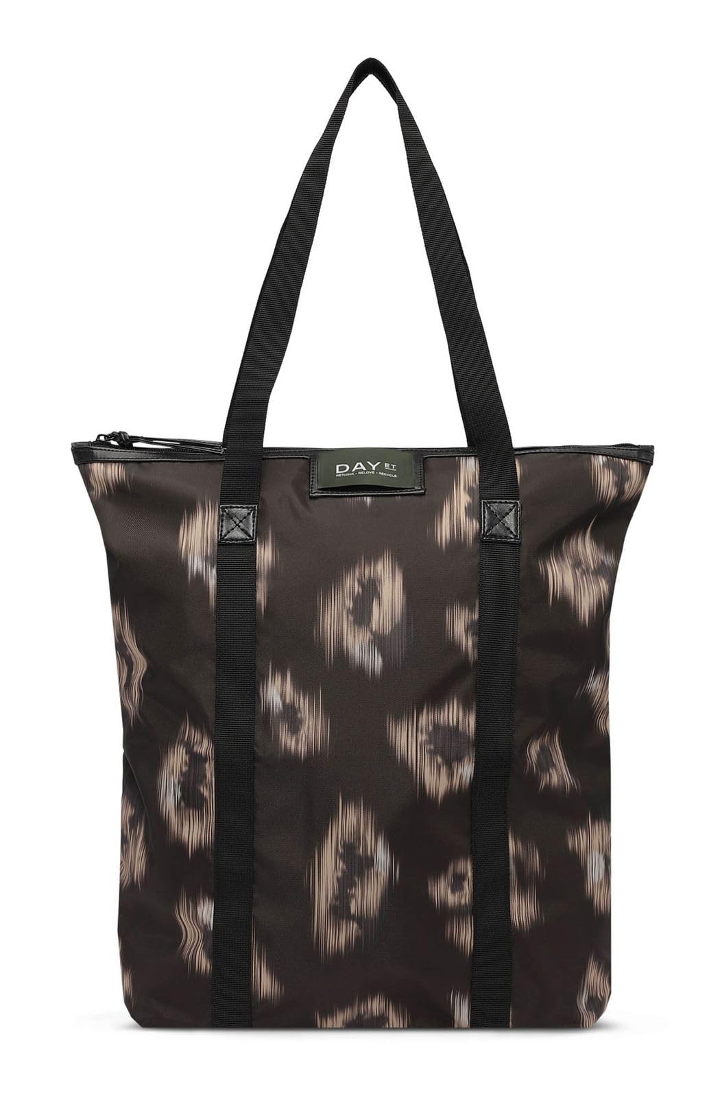 DAY ET Day Gweneth RE-P Ikat Tote Bag Black