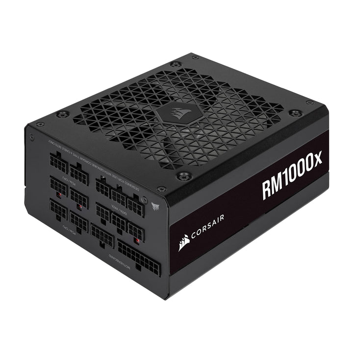 Corsair RM1000x 80 PLUS Gold Vollmodulares 1000 Watt ATX-Netzteil (135-mm-Lüfter mit Magnetschwebela