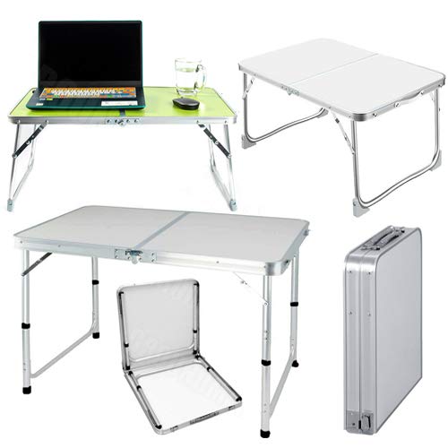 Kleiner Klapptisch für drinnen und draussen, für Camping, Picknick, Garten, Küche, Catering, Party,