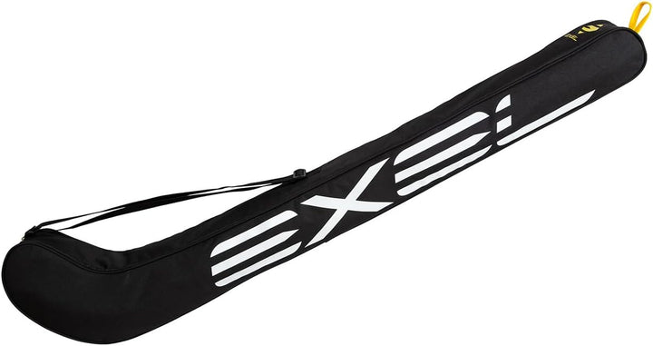 EXEL Floorball/Unihockey Schlägertasche Standard schwarz für bis zu DREI Floorballschläger