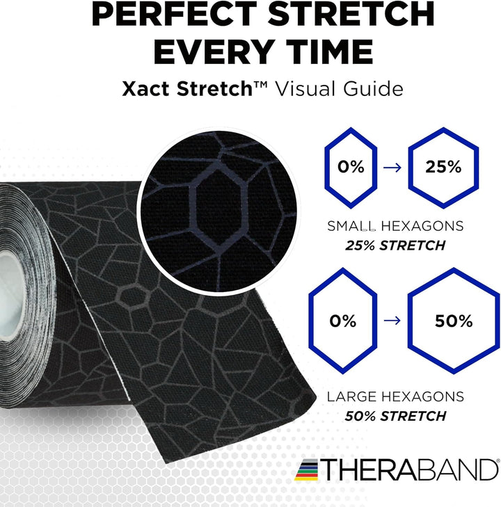 Thera-Band Kinesiologisches Tape Kinesiology Tape Rolle 5m x 5cm Mehrfarbig, OneSize