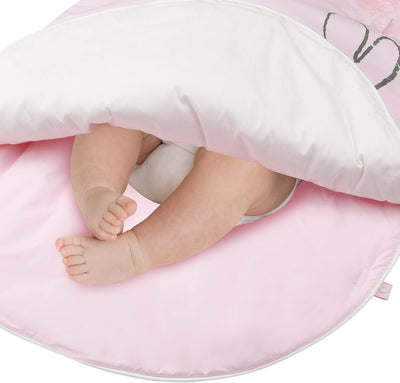 Bebamour Baby Schlafsack 0-18 Monate Niedlich Junge Mädchen Schlafsack Baby Wrap Blanket (Pink/50-85