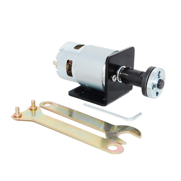 CHANCS Micro 775 Serie 12V/24V DC Motor mit Sägeblatt Verbindungsstange mit Sitz Montage Halter Stän
