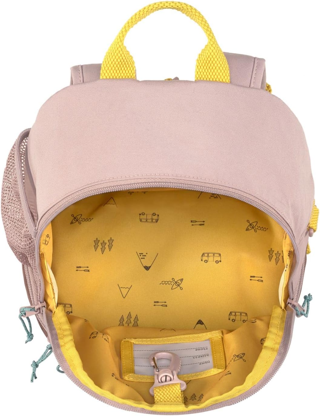 LÄSSIG Kinderrucksack mit Brustgurt Kindergartentasche Kindergartenrucksack 27 cm, 4,5 Liter oben, 1