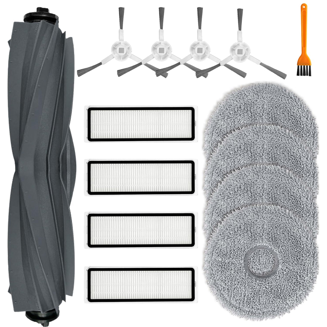 ANBOO 14 Stück Zubehör Kompatibel with Dreame L10s / L10 Ultra / L10 Prime Saugroboter mit 1 Hauptbü